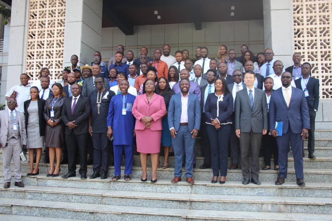 Sierra Leonne meeting group photo